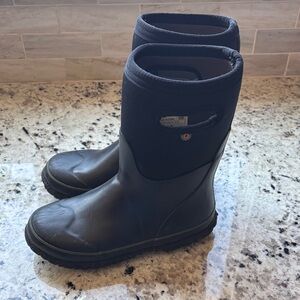 Black bogs Waterproof Pull-On Rain Boots